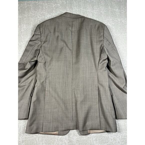 Hugo Boss Mens 100% Virgin Wool Suit Sport Coat Jacket Size 42R - Picture 10 of 10